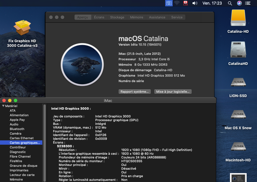 mac driver update for intel hd graphics 3000 512 mb